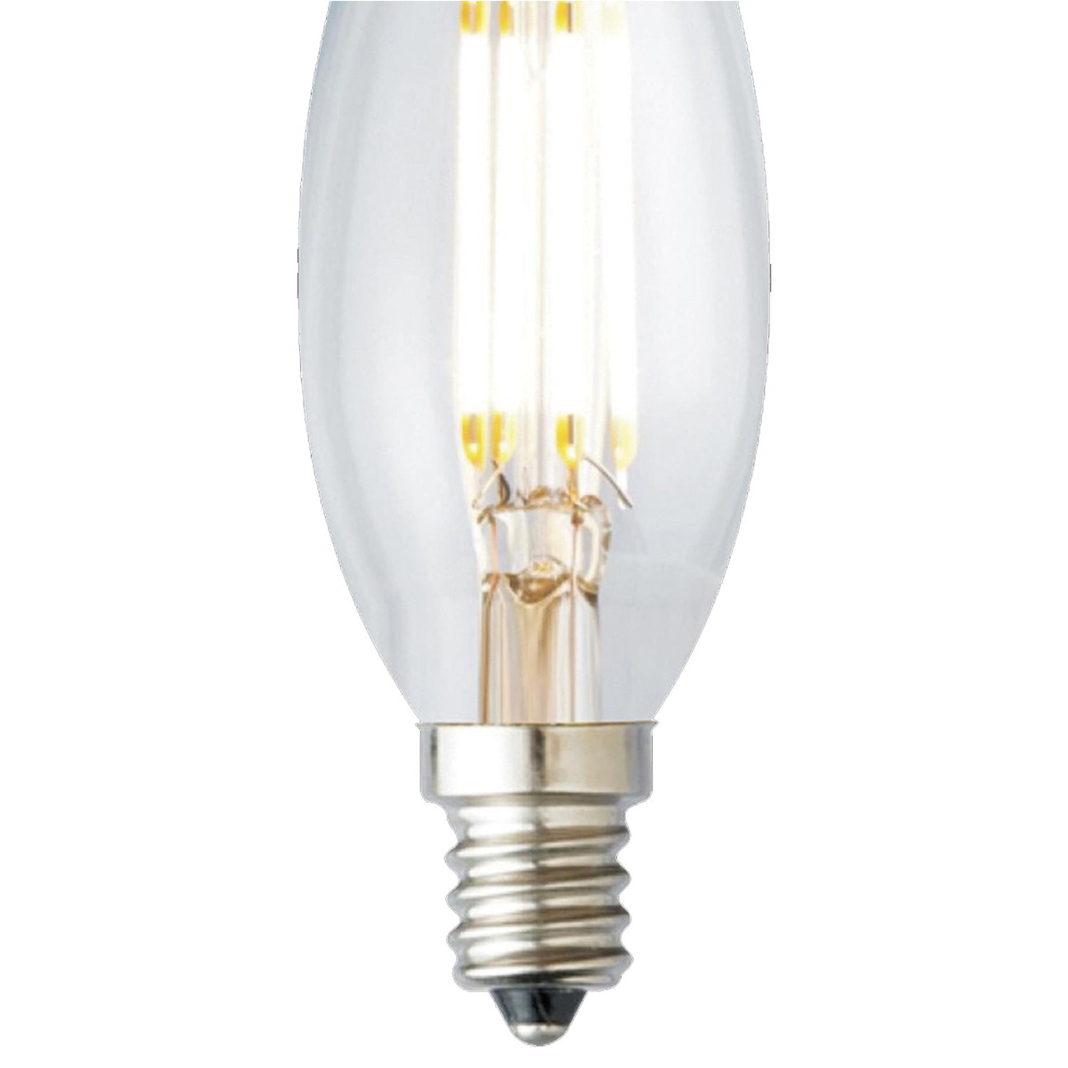 Candelabra Base B10 Type LED Bulb in Detail.