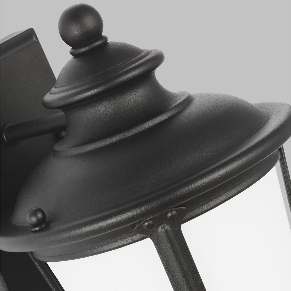 Cape May Outdoor Lantern Wall Light in Detail.