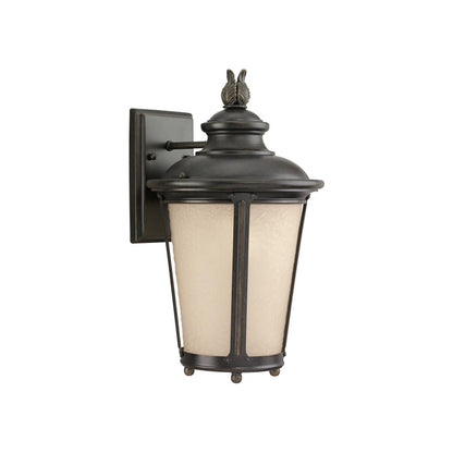 Cape May Outdoor Wall Light in Burled Iron (Medium).