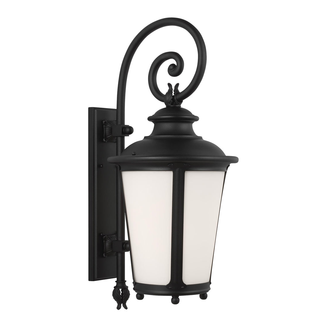 Cape May Outdoor Wall Light in Black (Extra Large).