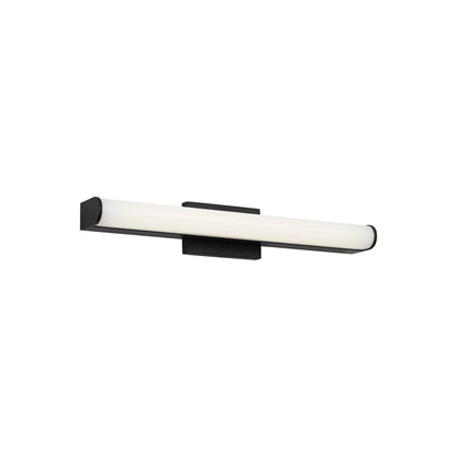 Cavitt LED Bath Vanity Light in Midnight Black (18-Inch ).