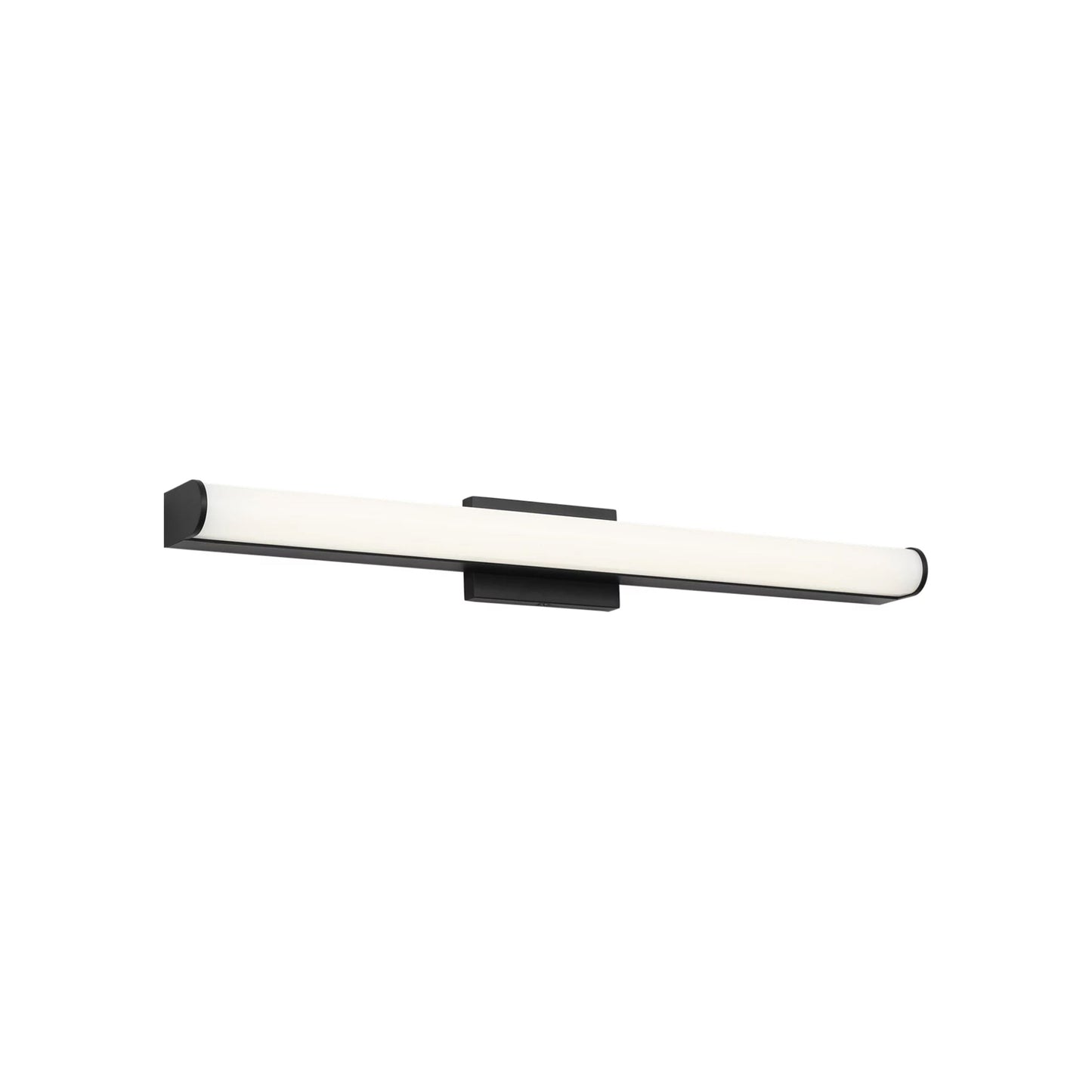Cavitt LED Bath Vanity Light in Midnight Black (24-Inch ).