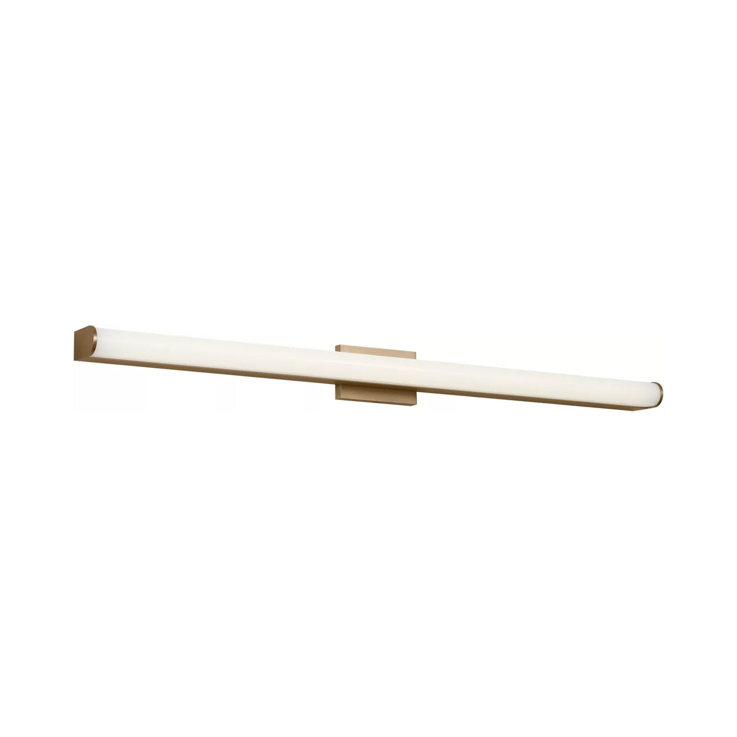 Cavitt LED Bath Vanity Light in Satin Brass (36-Inch ).