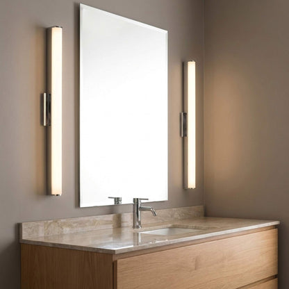 Cavitt LED Bath Vanity Light in bathroom.