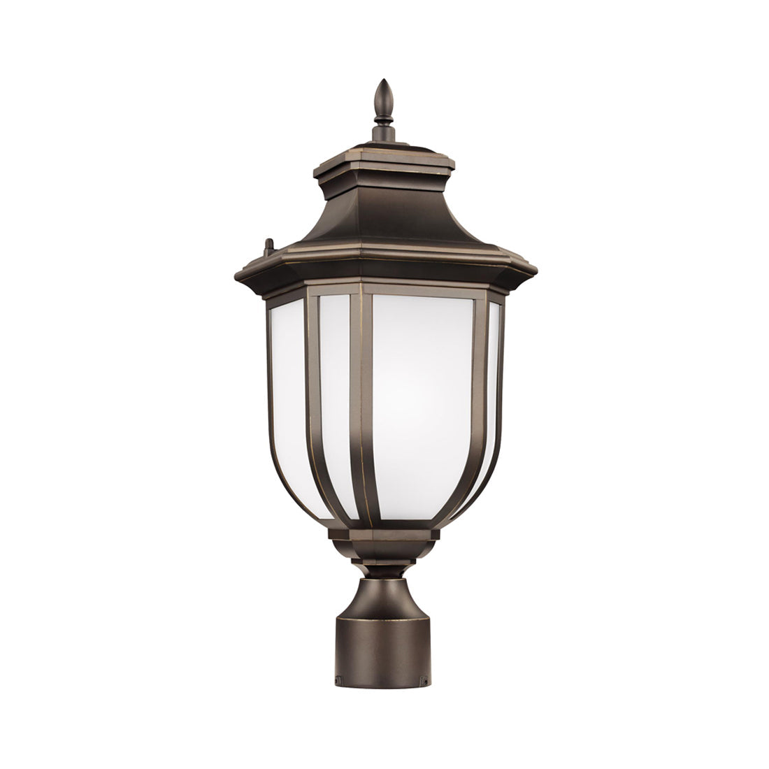 Childress Outdoor Post Light in Antique Bronze.