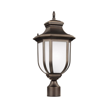 Childress Outdoor Post Light in Antique Bronze.