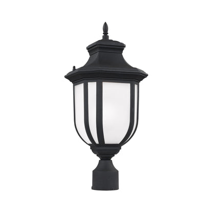 Childress Outdoor Post Light in Black.