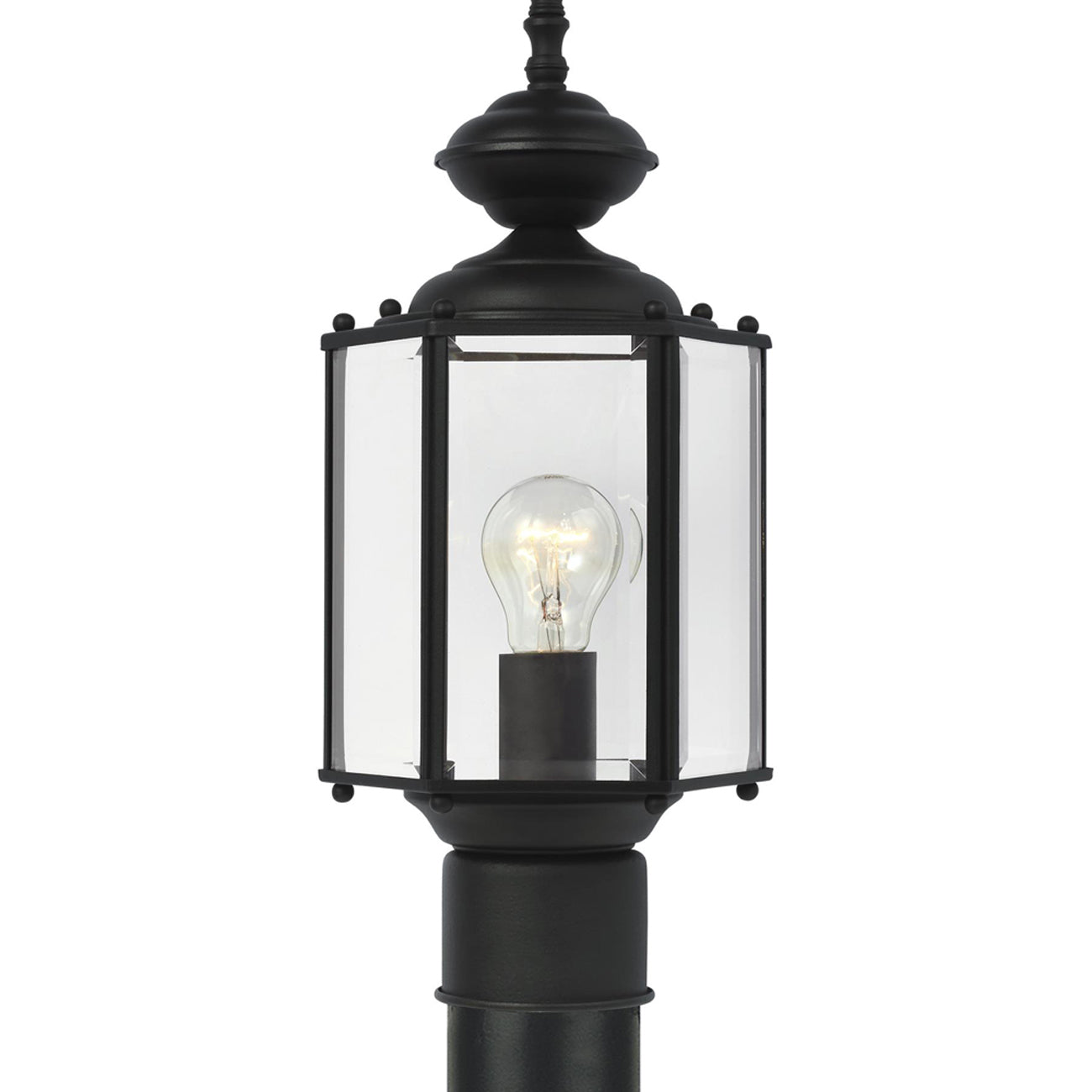 Classico Outdoor Post Light in Detail.