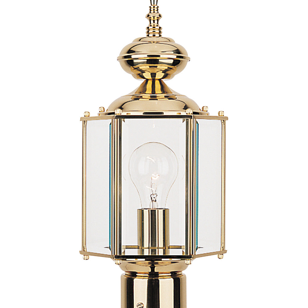 Classico Outdoor Post Light in Detail.