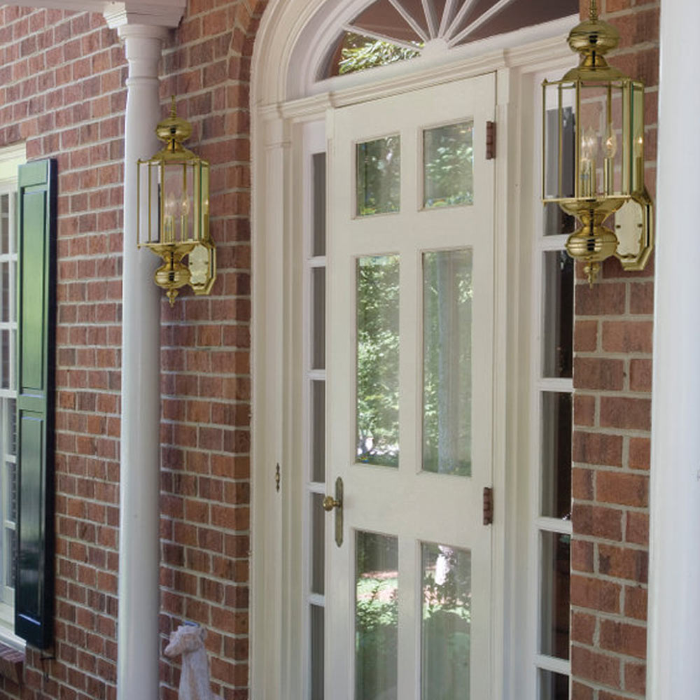 Classico Outdoor Wall Light in Outside Area.