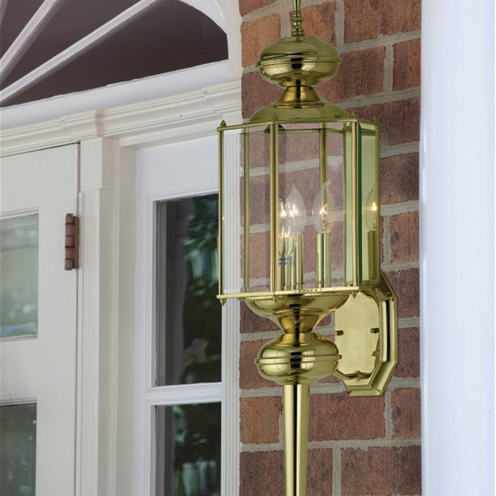Classico Outdoor Wall Light in Outside Area.