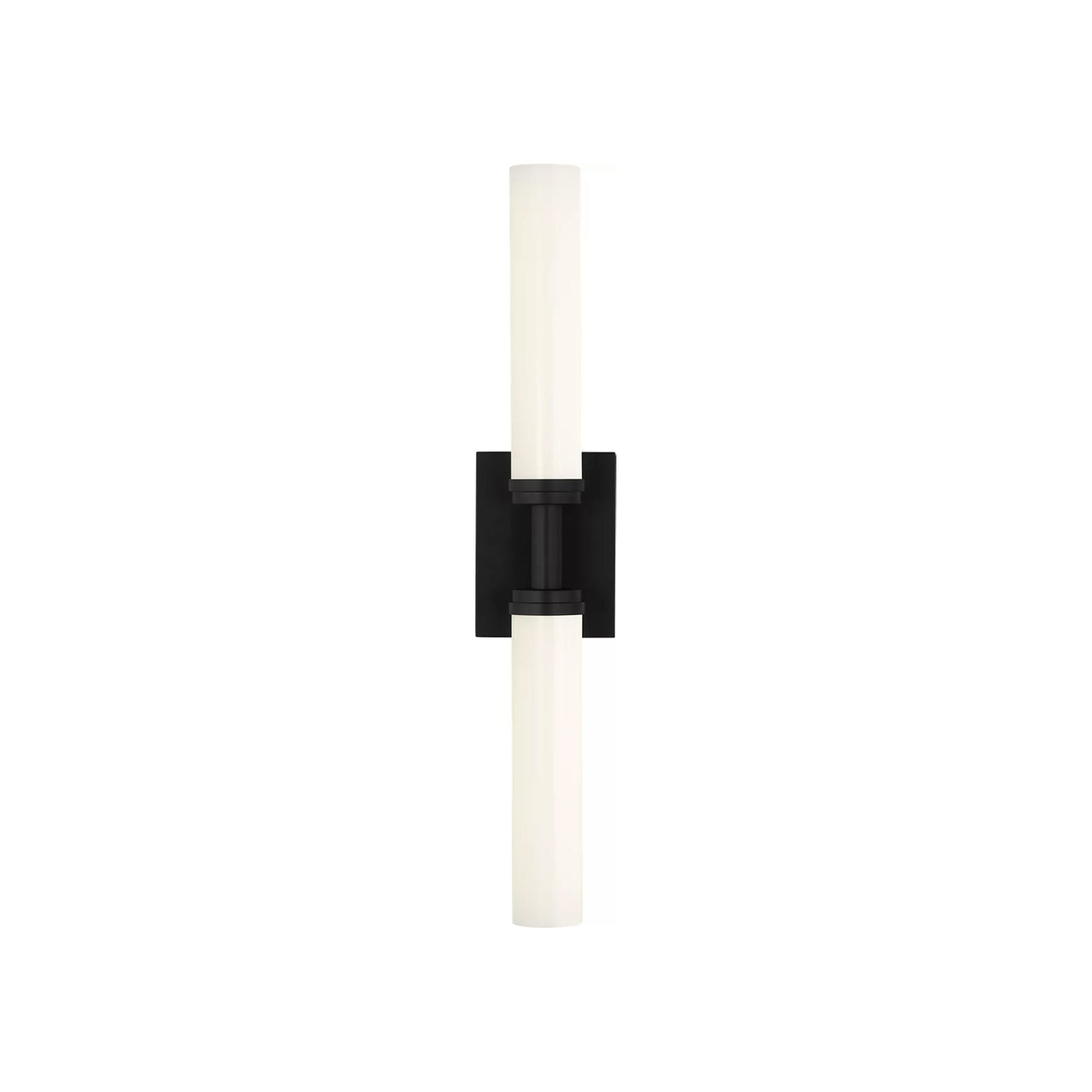 Coles LED Bath Vanity Light in Midnight Black (24-Inch).