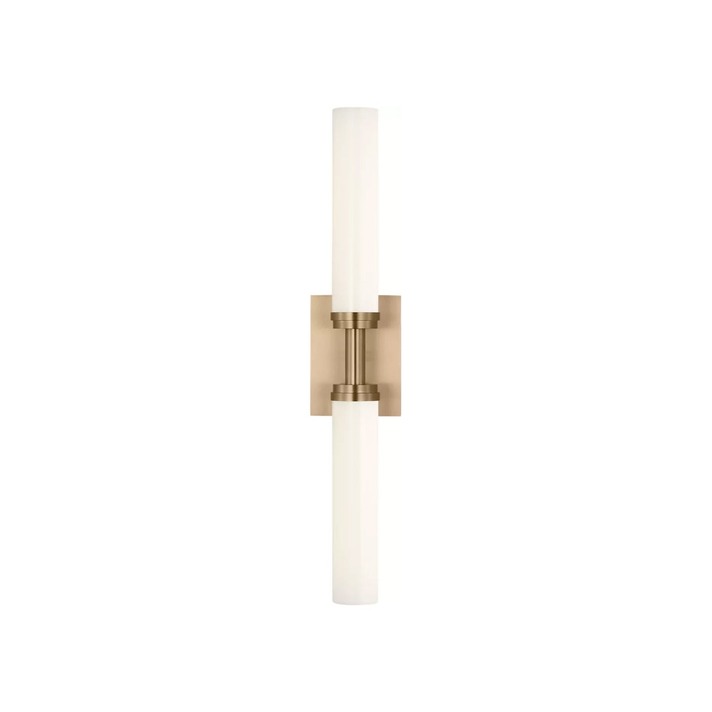 Coles LED Bath Vanity Light in Satin Brass (24-Inch).