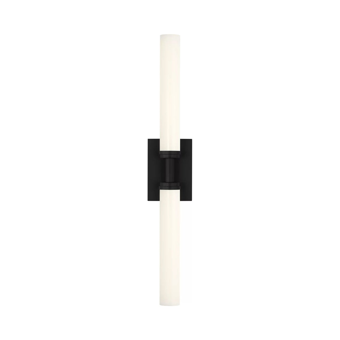 Coles LED Bath Vanity Light in Midnight Black (30-Inch).