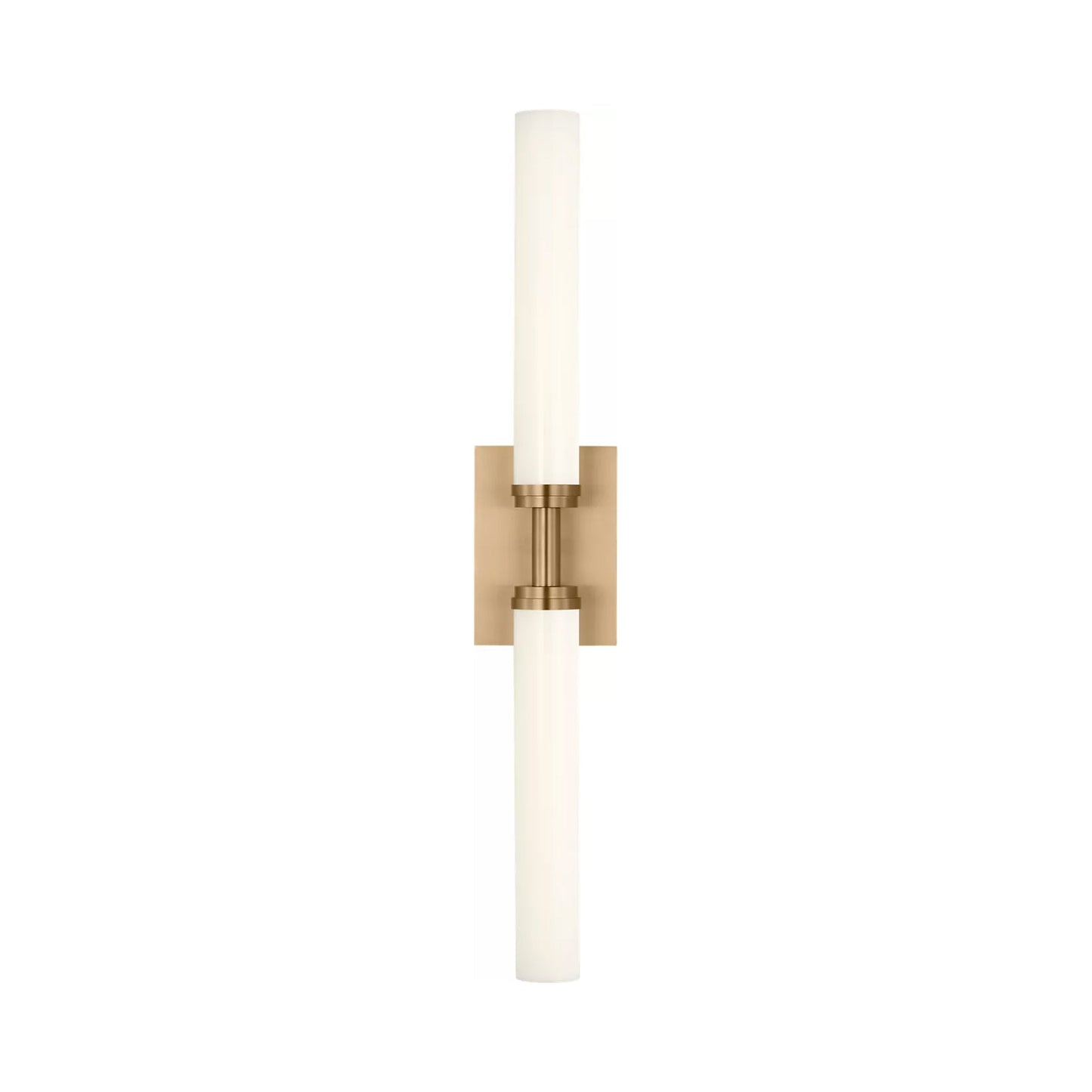 Coles LED Bath Vanity Light in Satin Brass (30-Inch).
