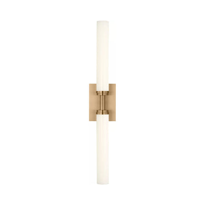 Coles LED Bath Vanity Light in Satin Brass (30-Inch).