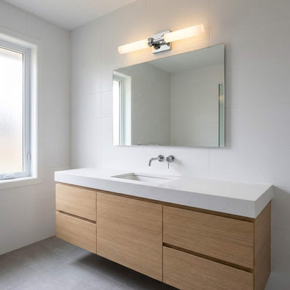 Coles LED Bath Vanity Light in bathroom.