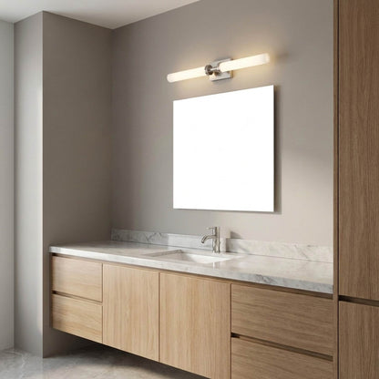 Coles LED Bath Vanity Light in bathroom.