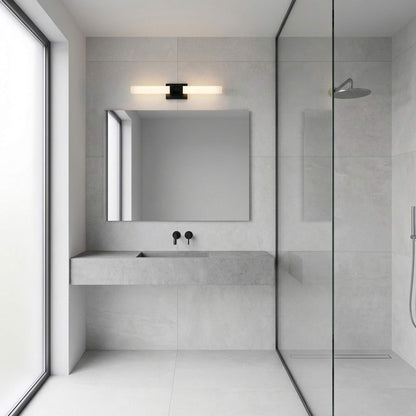 Coles LED Bath Vanity Light in bathroom.