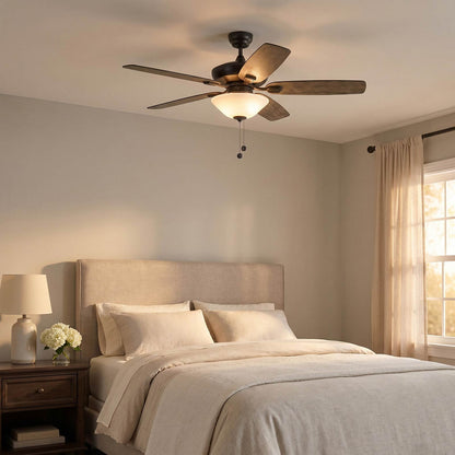 Colony Ceiling Fan in bedroom.