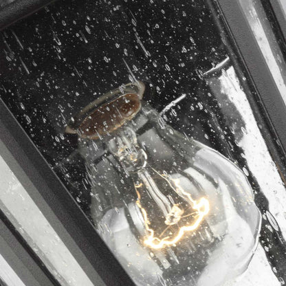 Cotswold Lane Outdoor Lantern Wall Light in Detail.