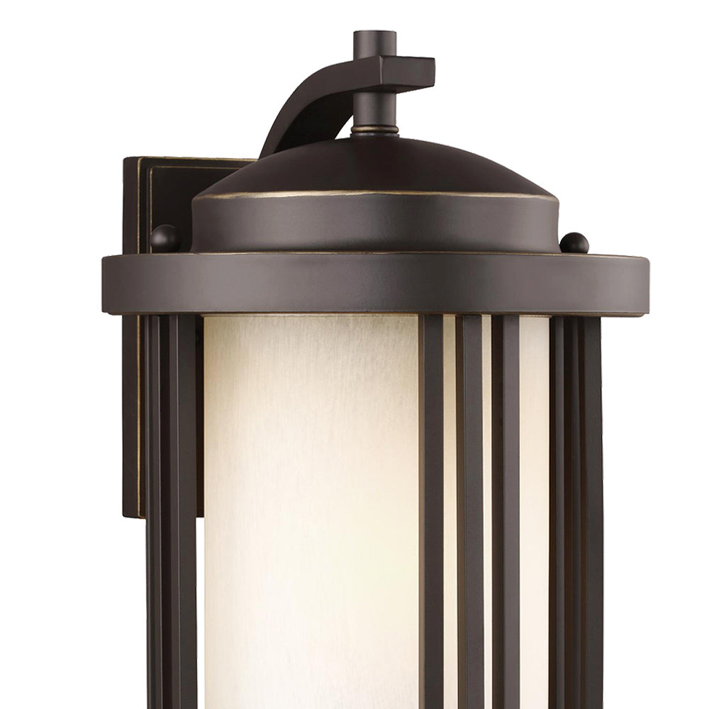 Crowell Outdoor Wall Light in Detail.