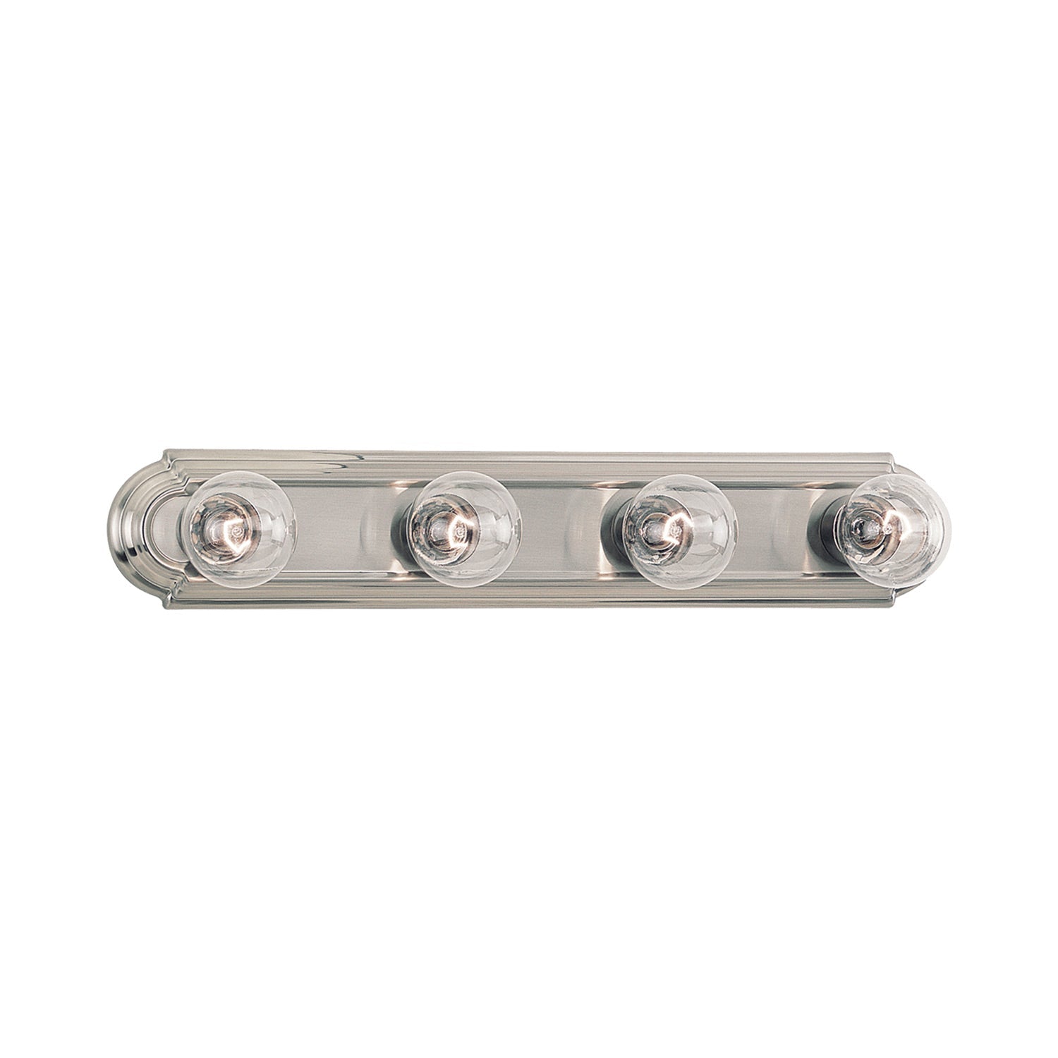 De-Lovely Bath Wall Light in Brushed Nickel (4-Light).