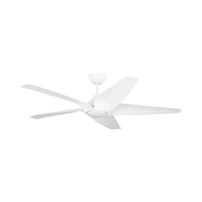 Dellwood Coastal Smart LED Ceiling Fan in Detail.