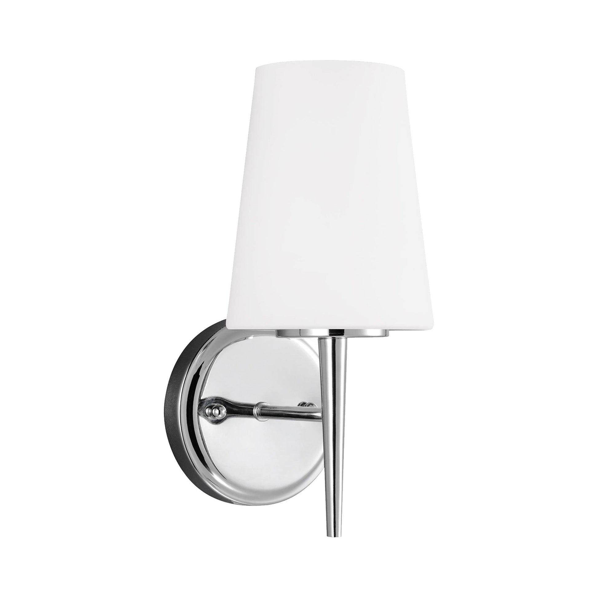 Driscoll Bath Wall Light in Chrome (1-Light).