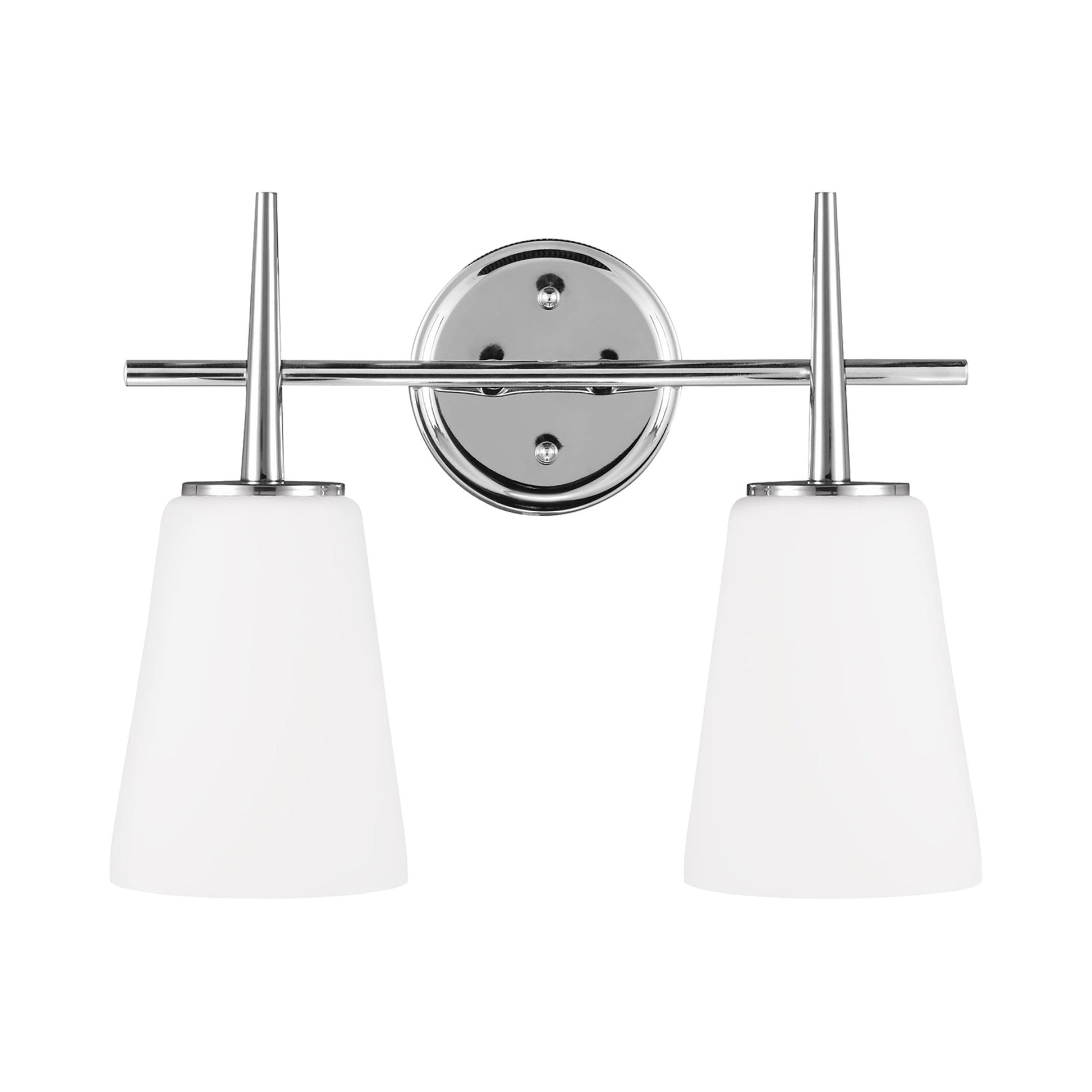 Driscoll Bath Wall Light in Chrome (2-Light).