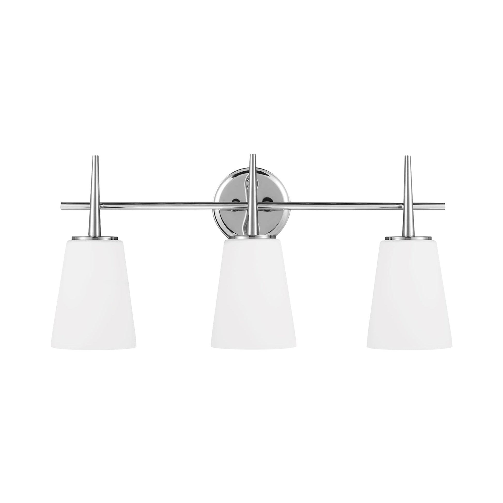 Driscoll Bath Wall Light in Chrome (3-Light).