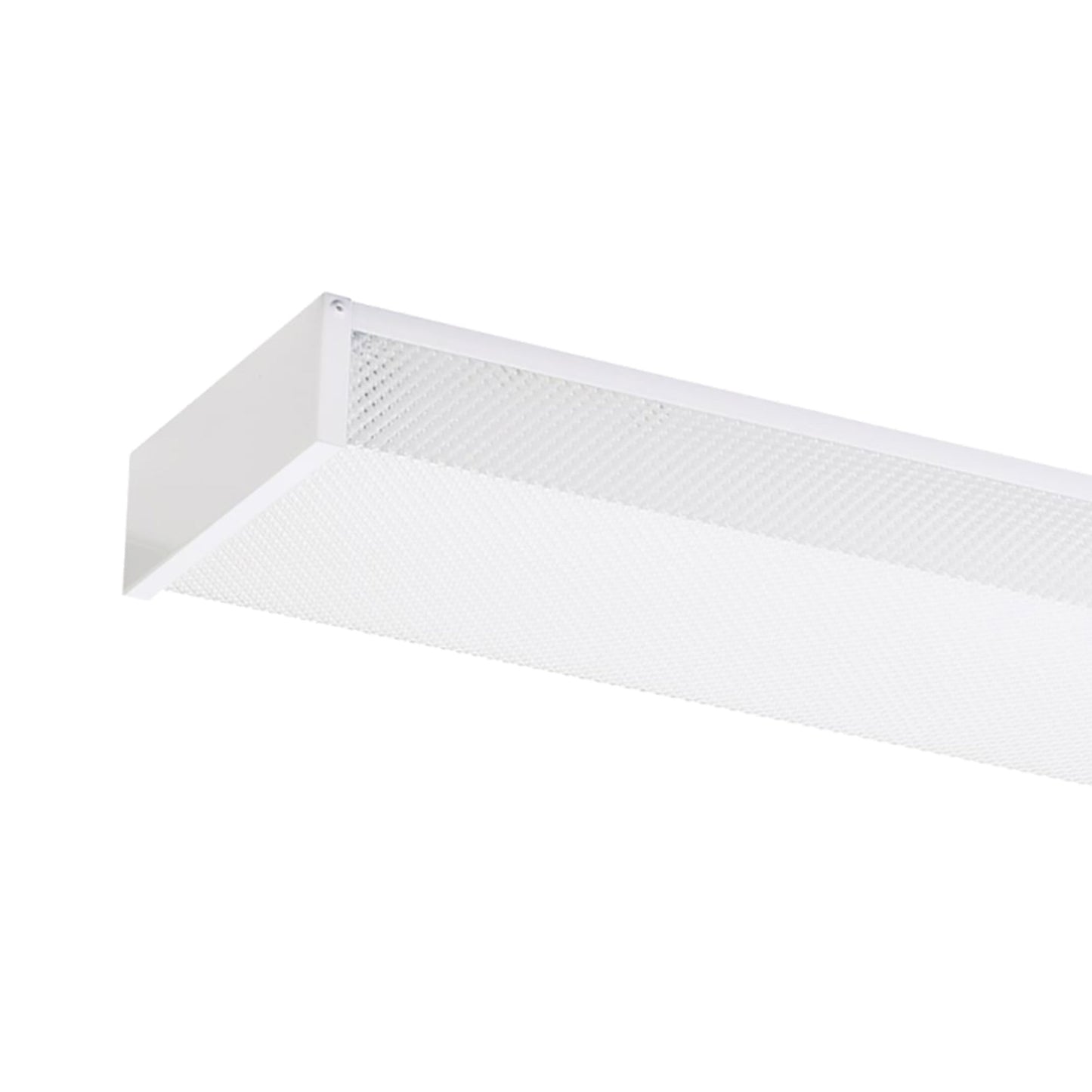 Drop Lens Fluorescent Flush Mount Ceiling Light in Detail.