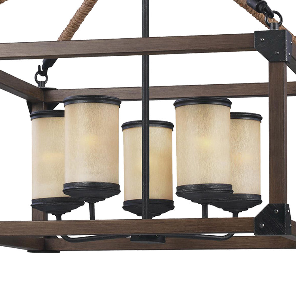 Dunning Chandelier in Detail.