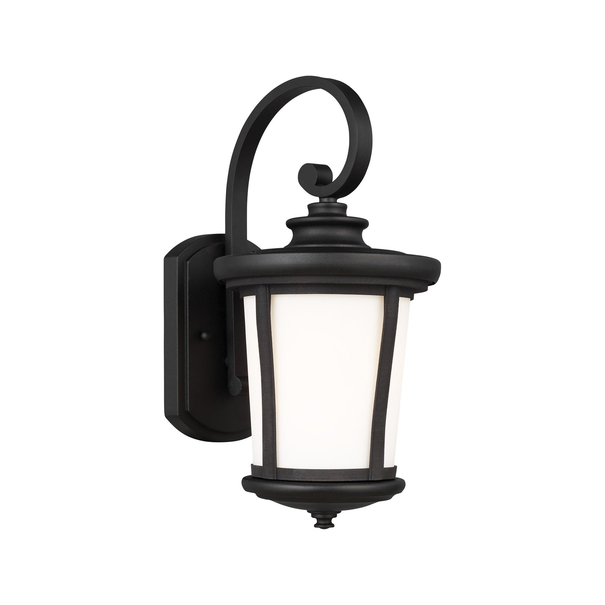Eddington Outdoor Wall Light in Black (Medium).