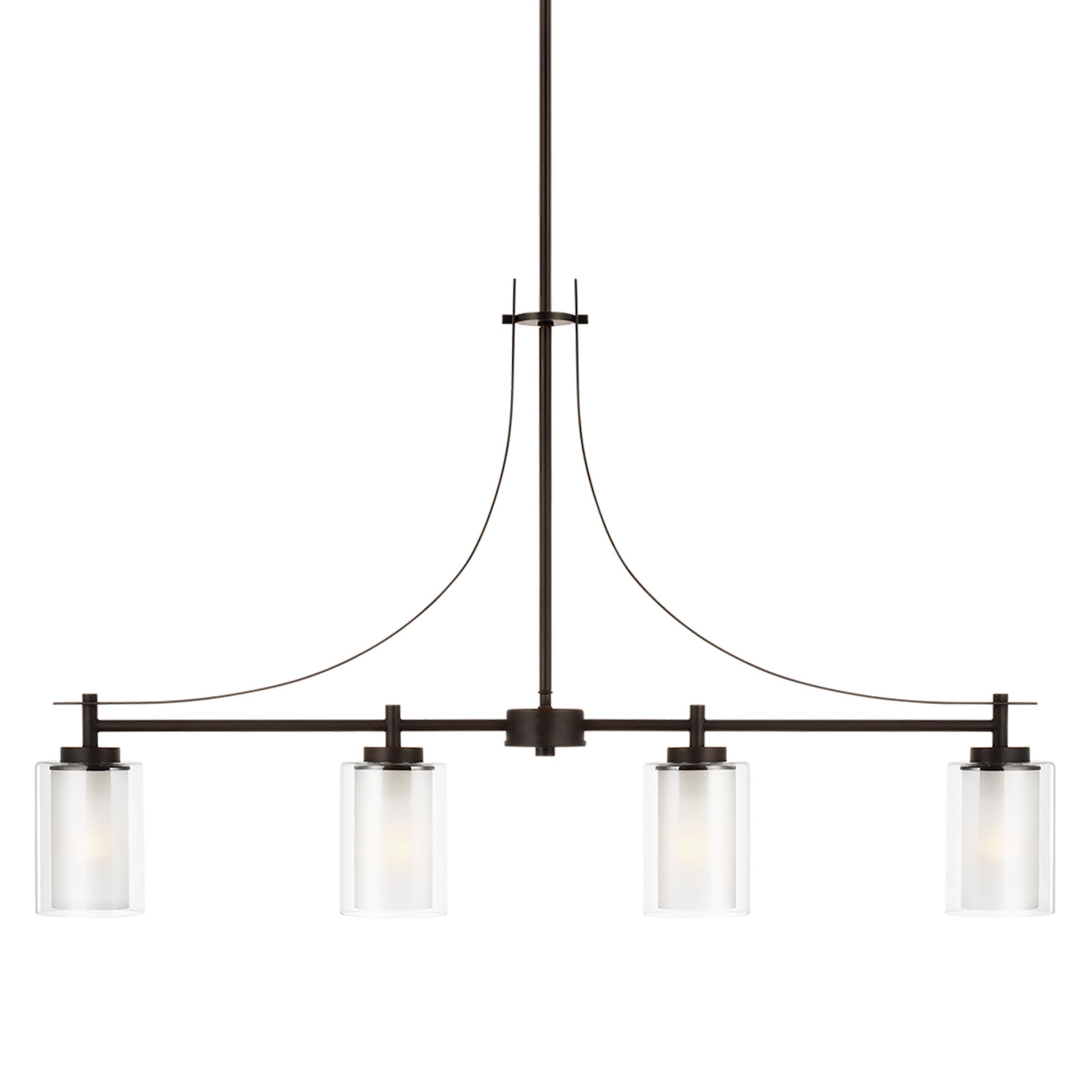 Elmwood Park Linear Pendant Light in Detail.