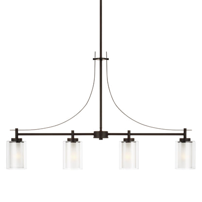 Elmwood Park Linear Pendant Light in Detail.
