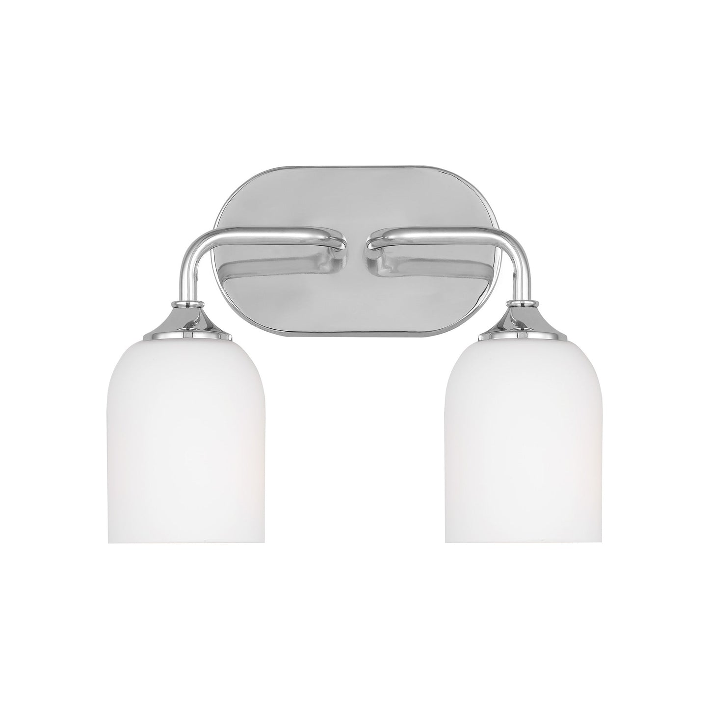 Emile Bath Vanity Light in Chrome (Medium/Not Included).