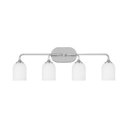 Emile Bath Vanity Light in Chrome (Extra Large/Not Included).