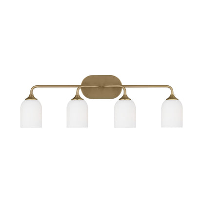 Emile Bath Vanity Light in Satin Bronze (Extra Large/Not Included).