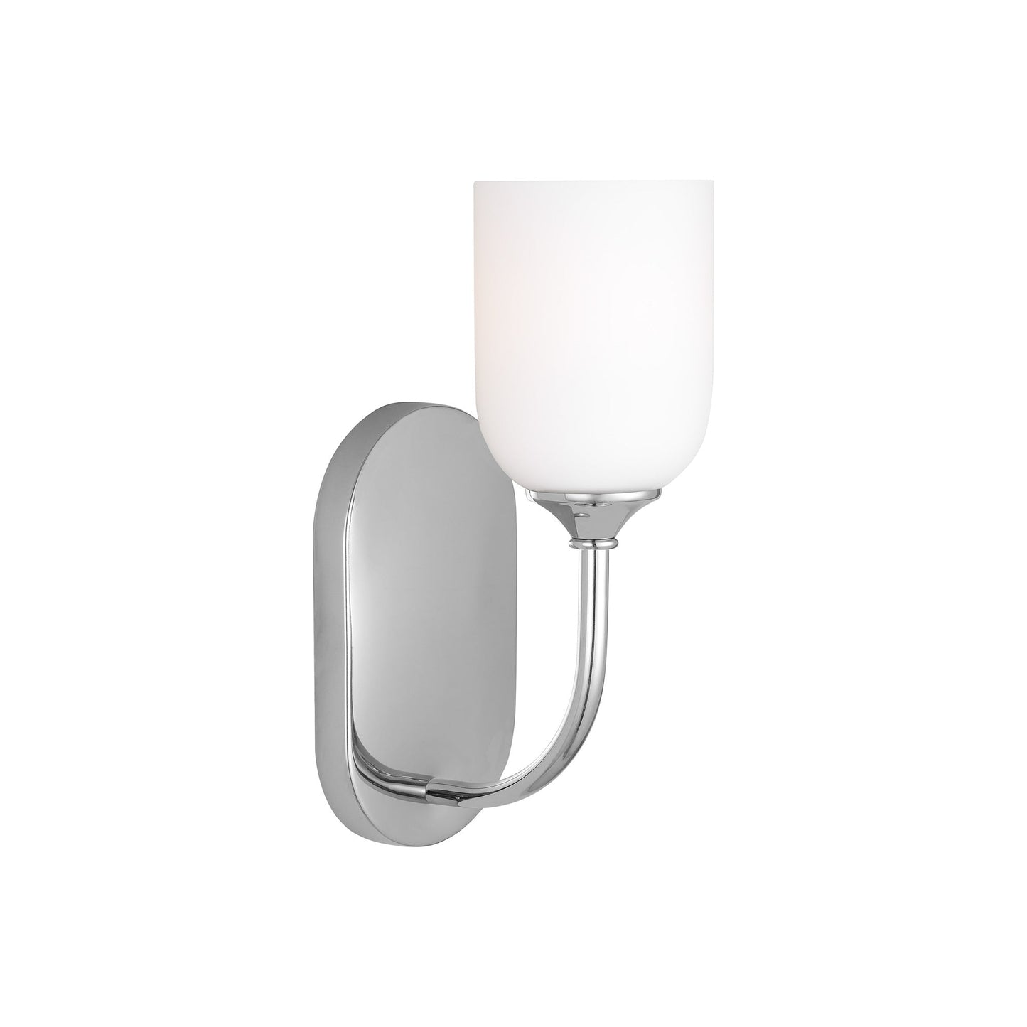 Emile Bath Wall Light in Chrome.