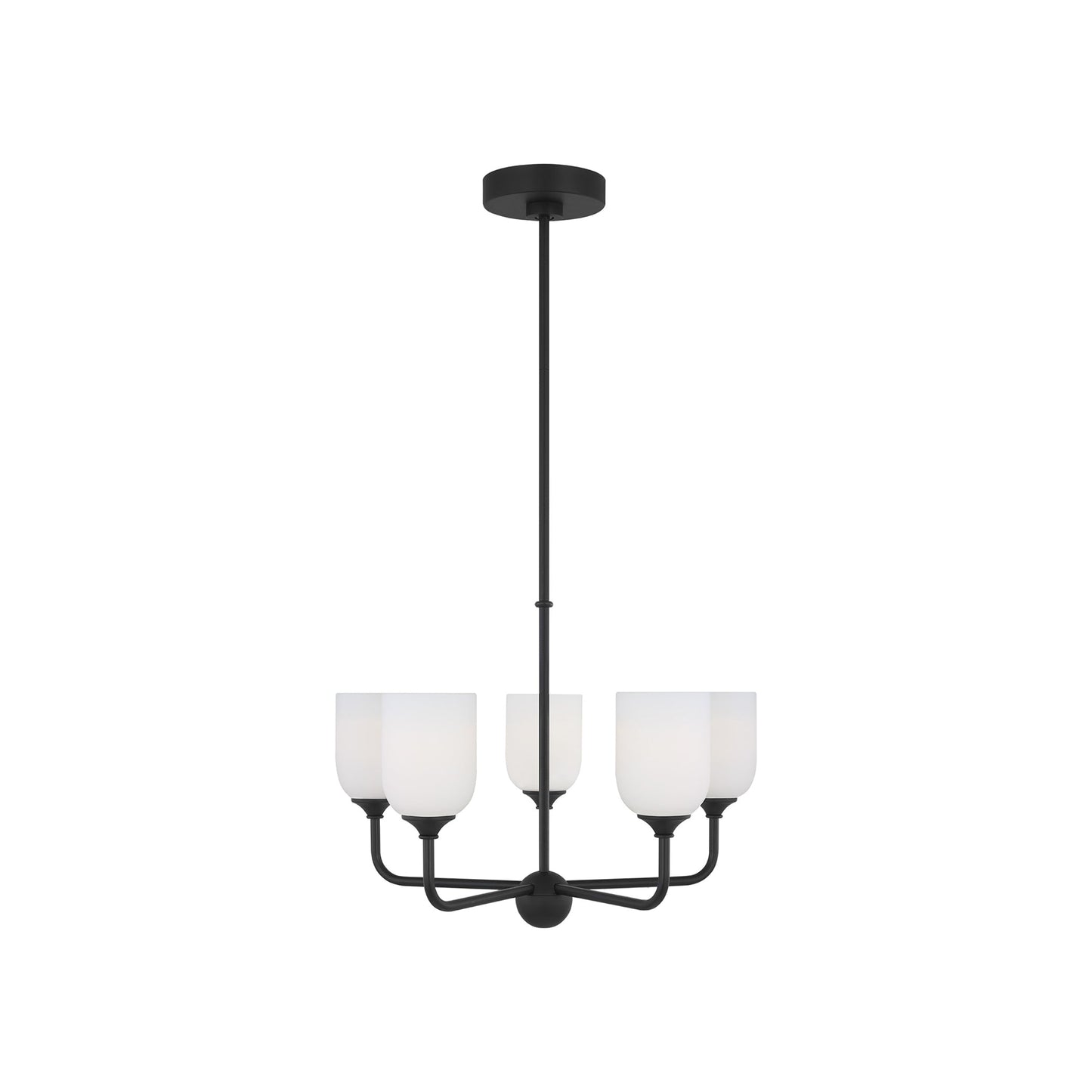 Emile Chandelier in Midnight Black (Medium/Not Included).