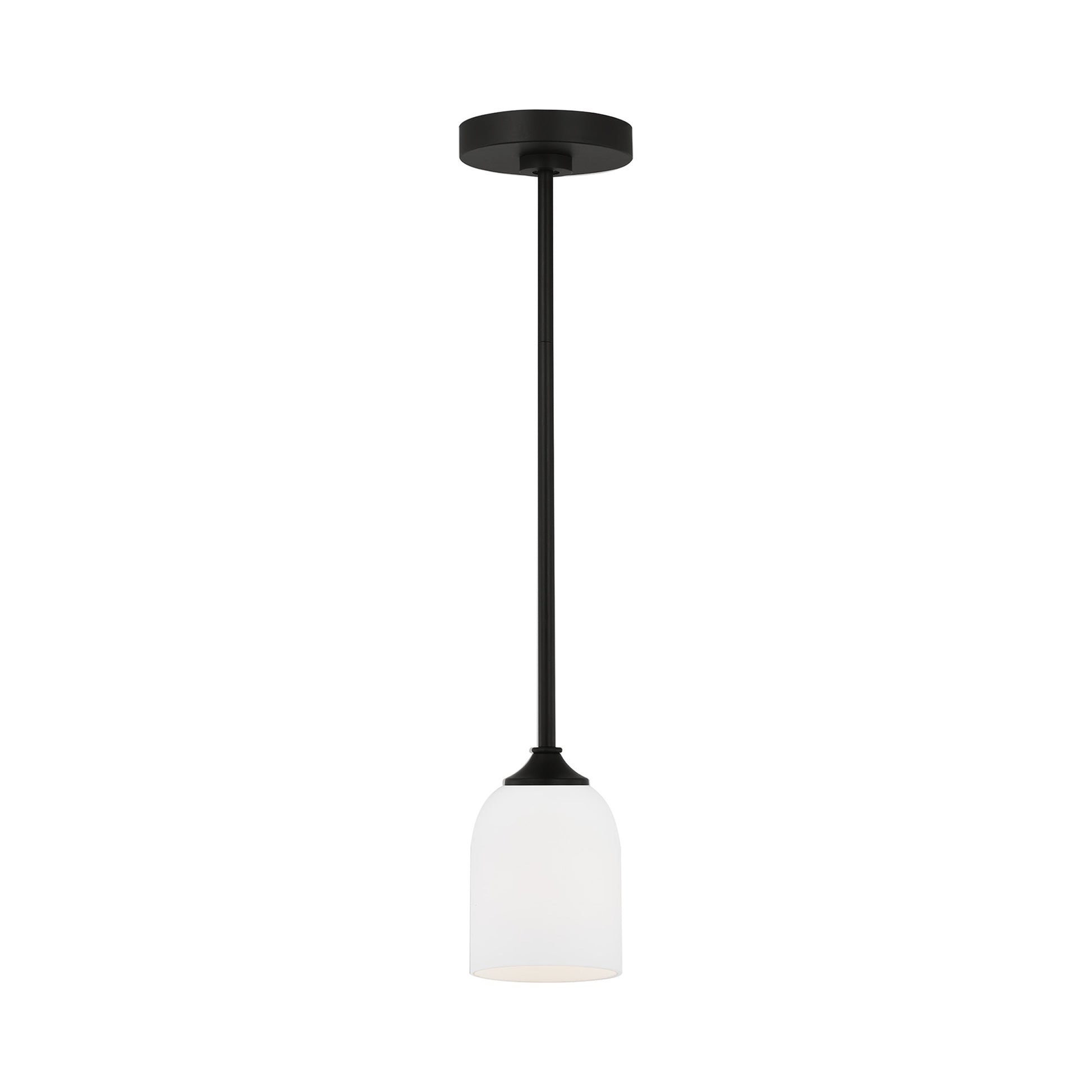 Emile Pendant Light in Midnight Black (Not Included).