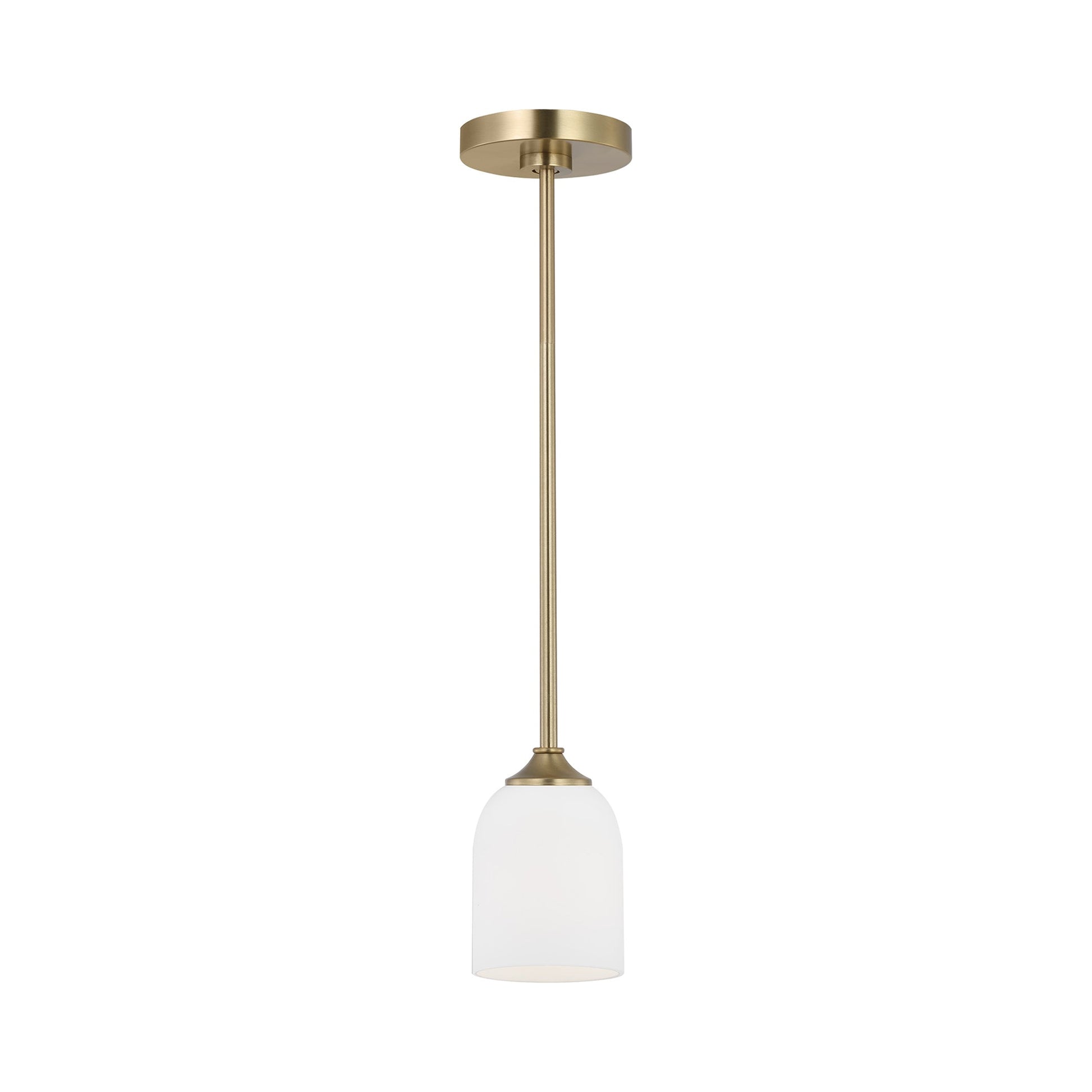 Emile Pendant Light in Satin Bronze (Not Included).