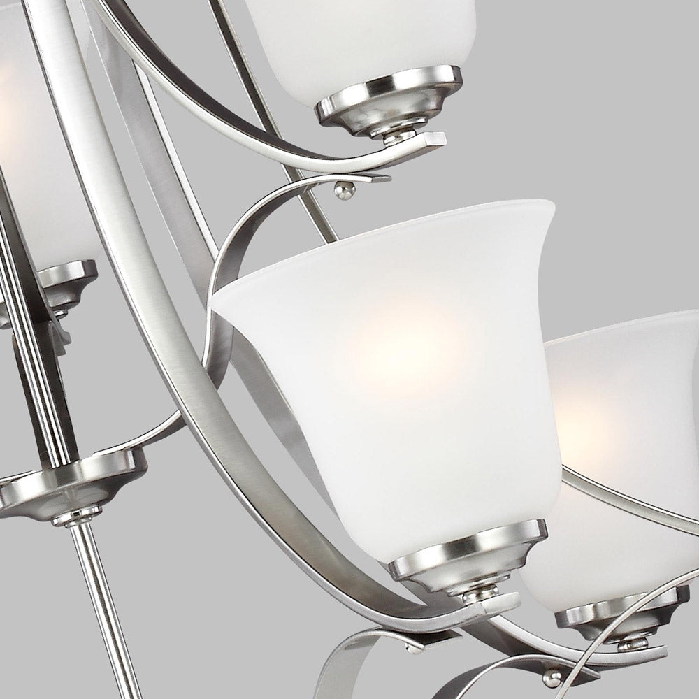 Emmons Chandelier in Detail.