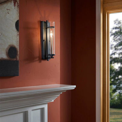 Ethan Bath Wall Light in living room.