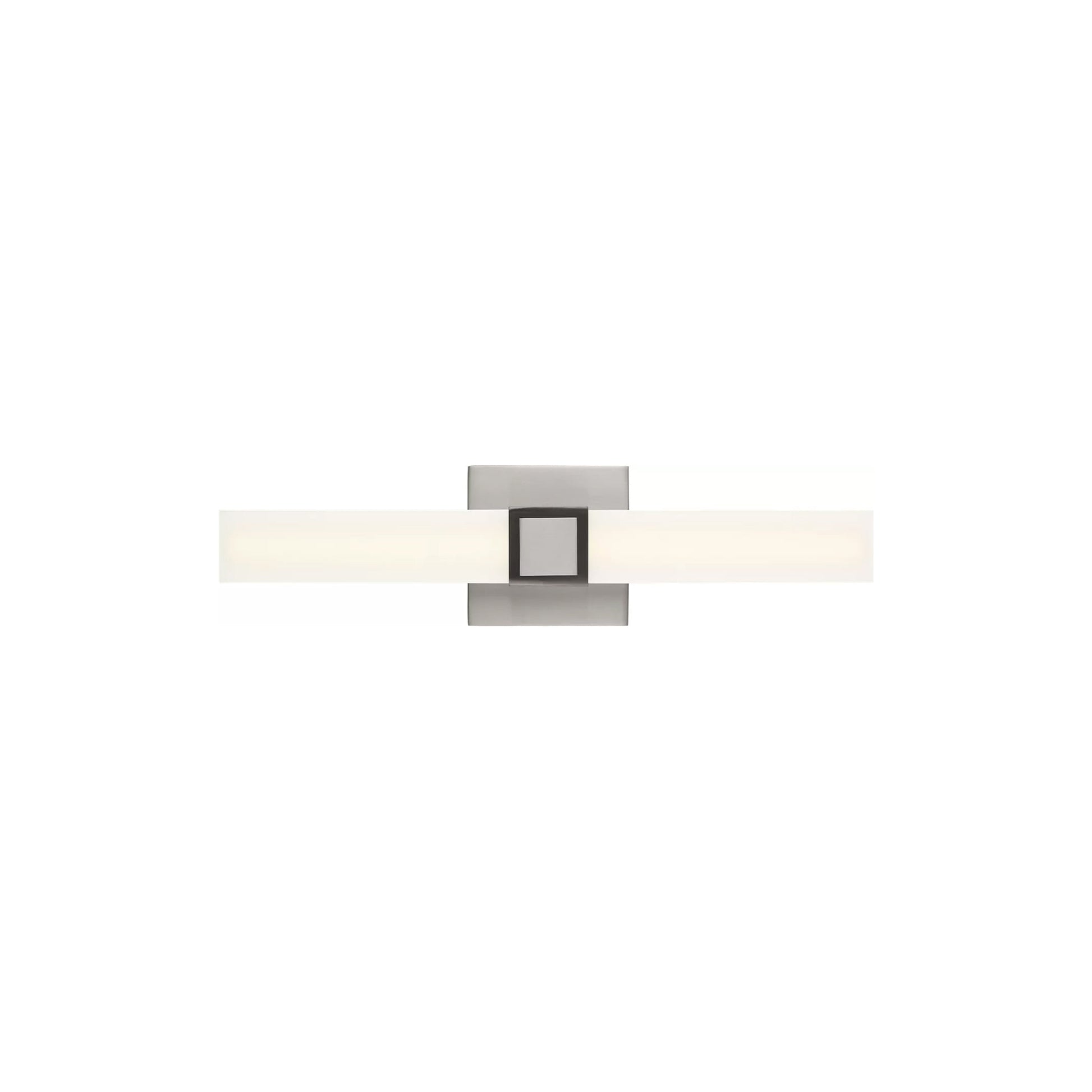 Fentress LED Bath Vanity Light in Brushed Nickel (18-Inch).