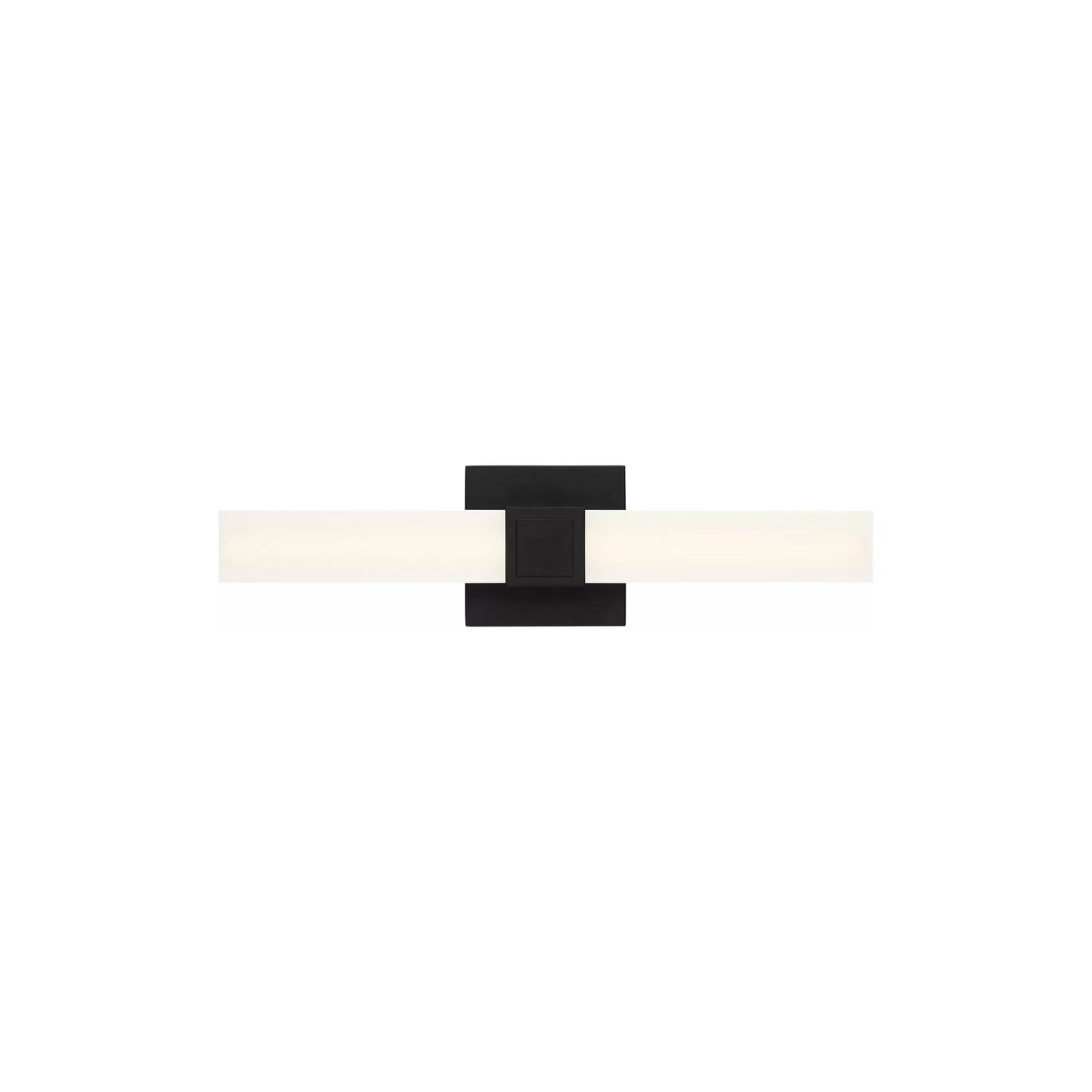 Fentress LED Bath Vanity Light in Midnight Black (18-Inch).