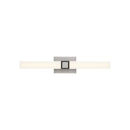 Fentress LED Bath Vanity Light in Brushed Nickel (24-Inch).
