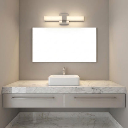Fentress LED Bath Vanity Light in bathroom.