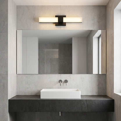 Fentress LED Bath Vanity Light in bathroom.